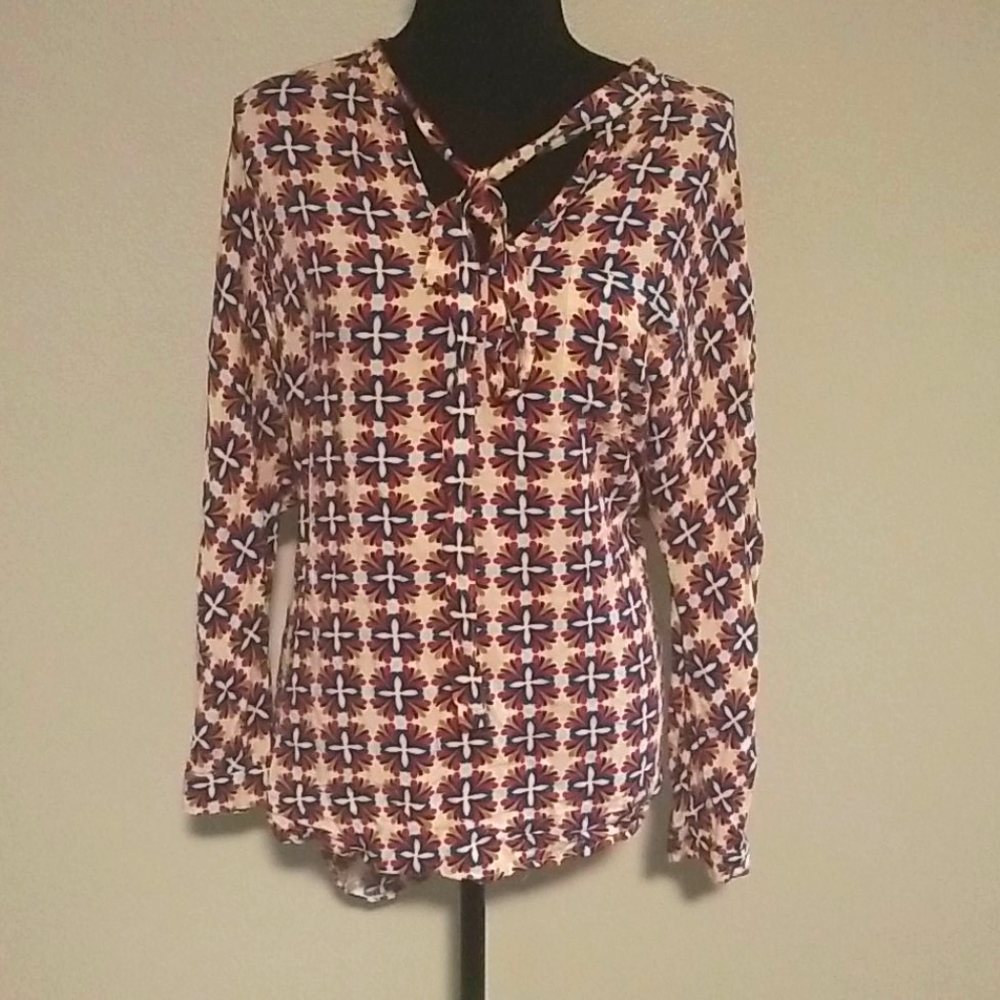 Just Living Floral blouse